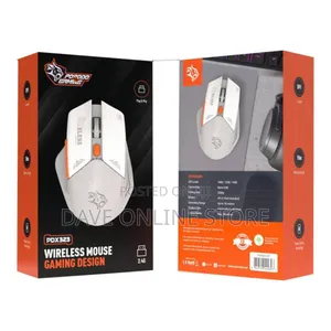 Porodo Gaming Wireless Mouse, 3 Levels Dpi, 10m Range - Gray