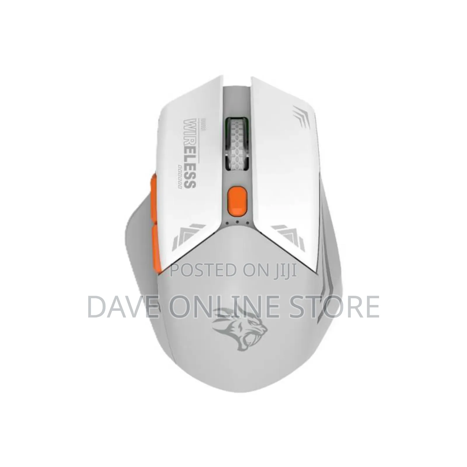 Porodo Gaming Wireless Mouse, 3 Levels Dpi, 10m Range - Gray