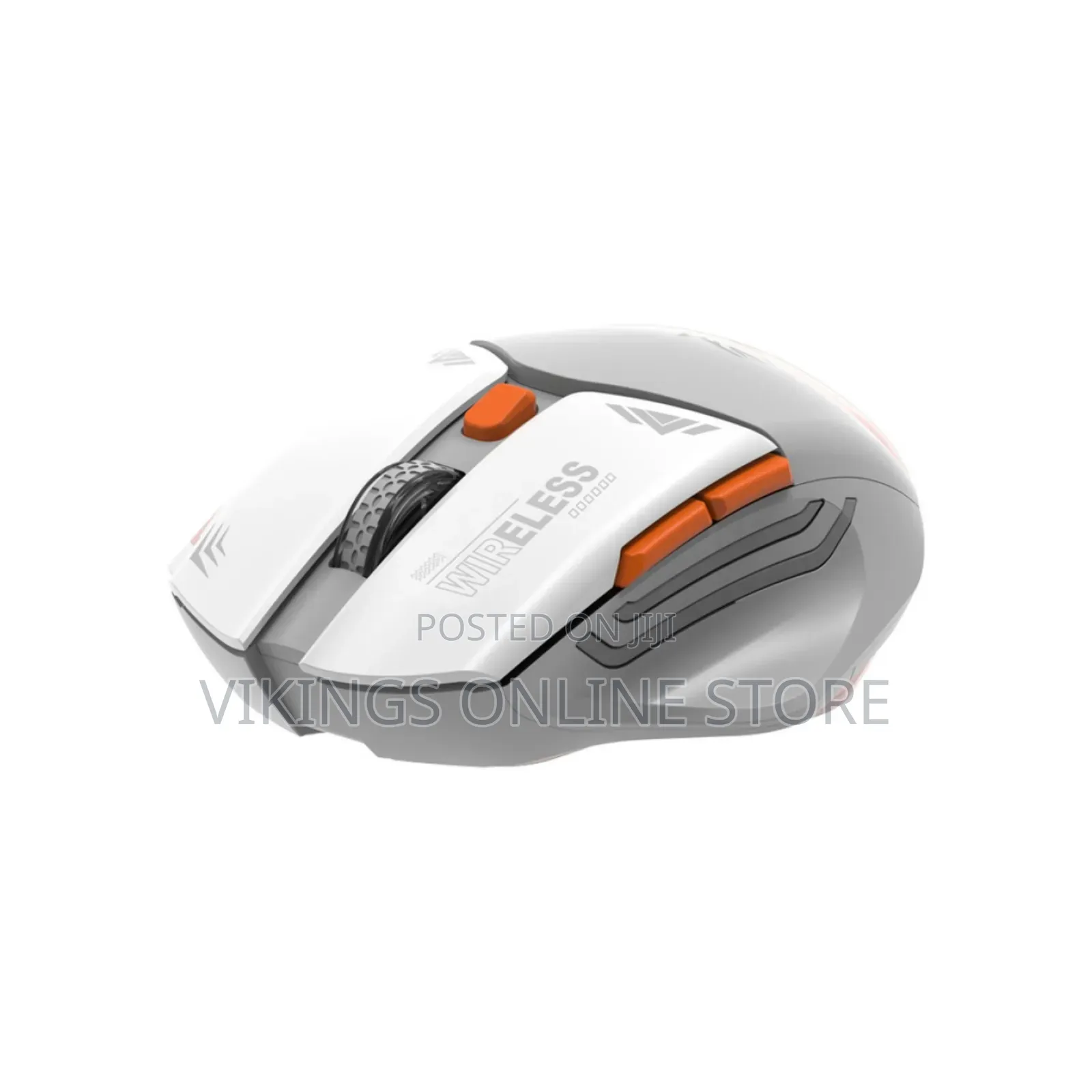 Porodo Gaming Wireless Mouse Gaming Design Dpi 1600 - Gray