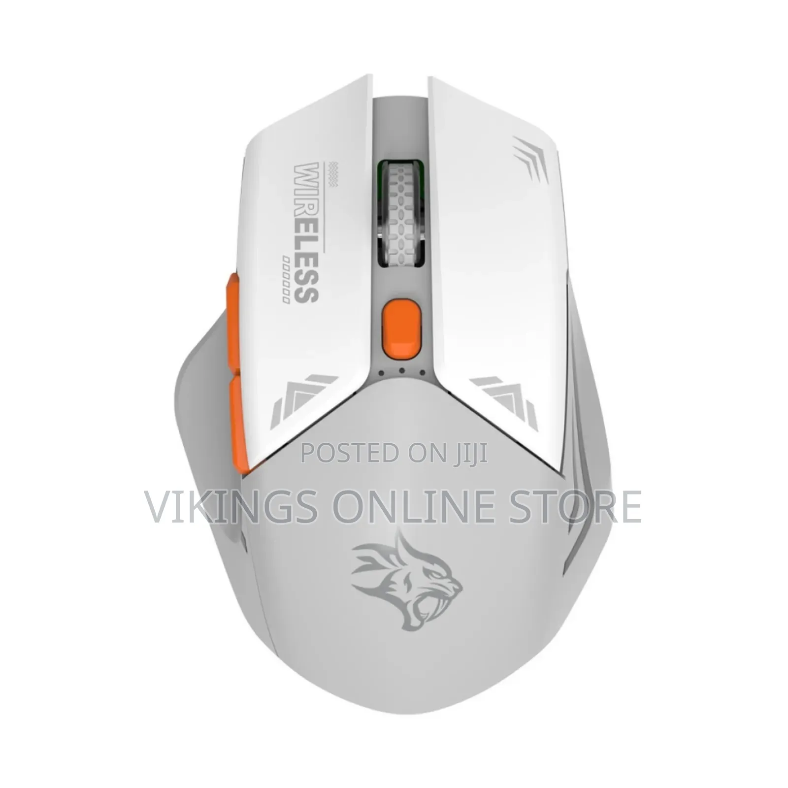 Porodo Gaming Wireless Mouse Gaming Design Dpi 1600 - Gray