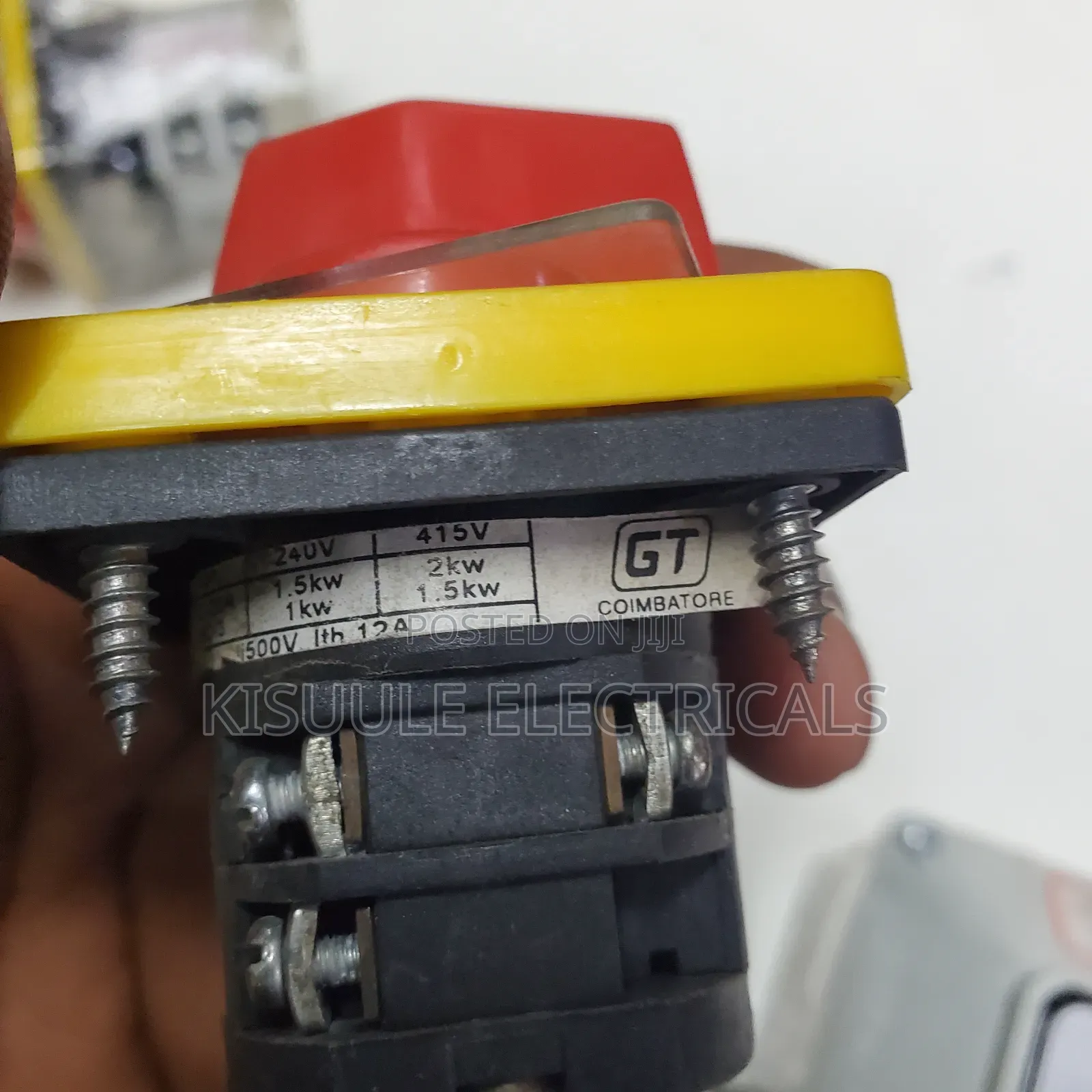 Rotary Isolator Switch. Manual Changeover Switch