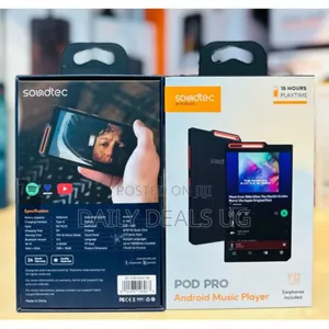 Porodo Soundtec Pod Pro Android Music Player - Black