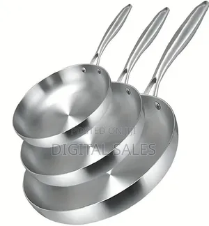 Stainless Steel Frying Pan (3pcs)