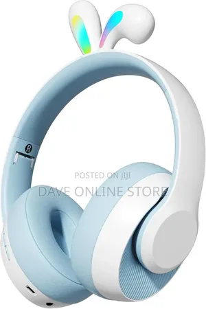 Porodo Soundtec Kids Wireless Headphone Rabbit Ears Lights