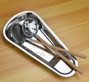 Stainless Steel/Wooden Spoon