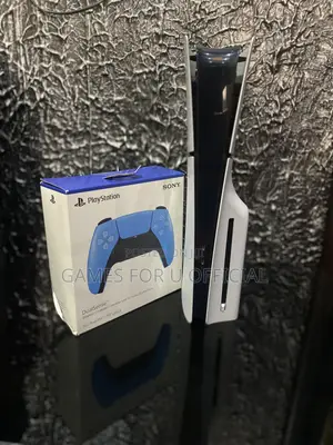 Ps5 Slim Disc Version Console With Blue Pad