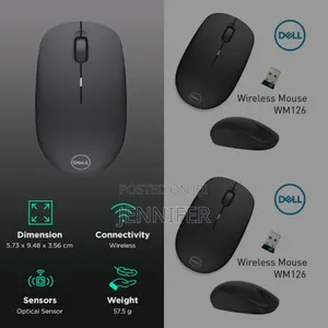 Dell Wm126 Wireless Optical Performance Mouse (1000 Dpi)