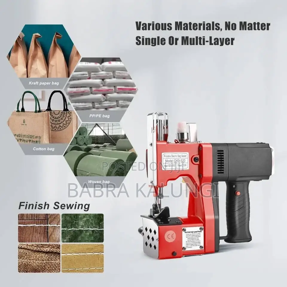Handheld Industrial Bag Closer