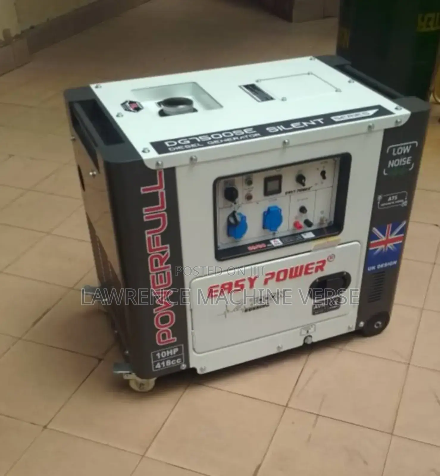 Silent Diesel Generator 7000 Watts