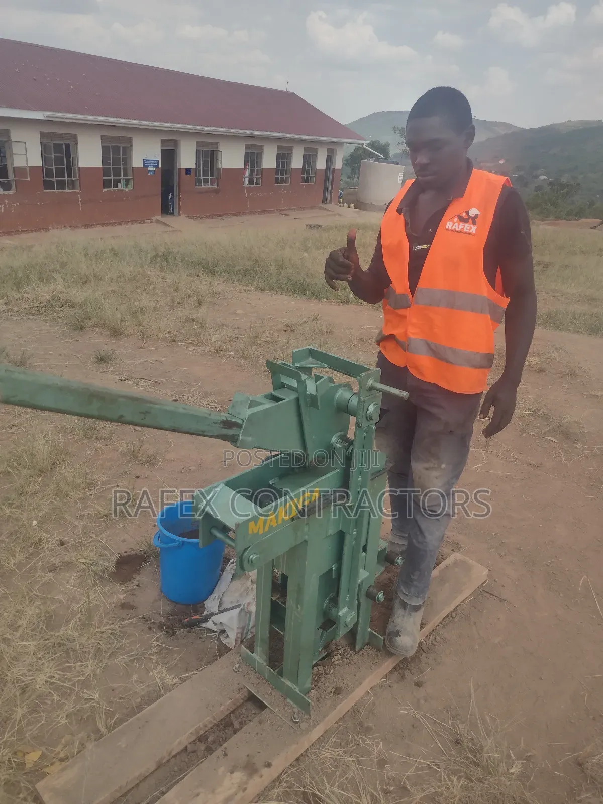 Bricks Making Machine for Rent