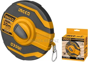 Ingco Hsmt8430 Steel Measuring Tape- Orange Black