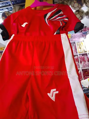 Kids Sports Uniform Red Color