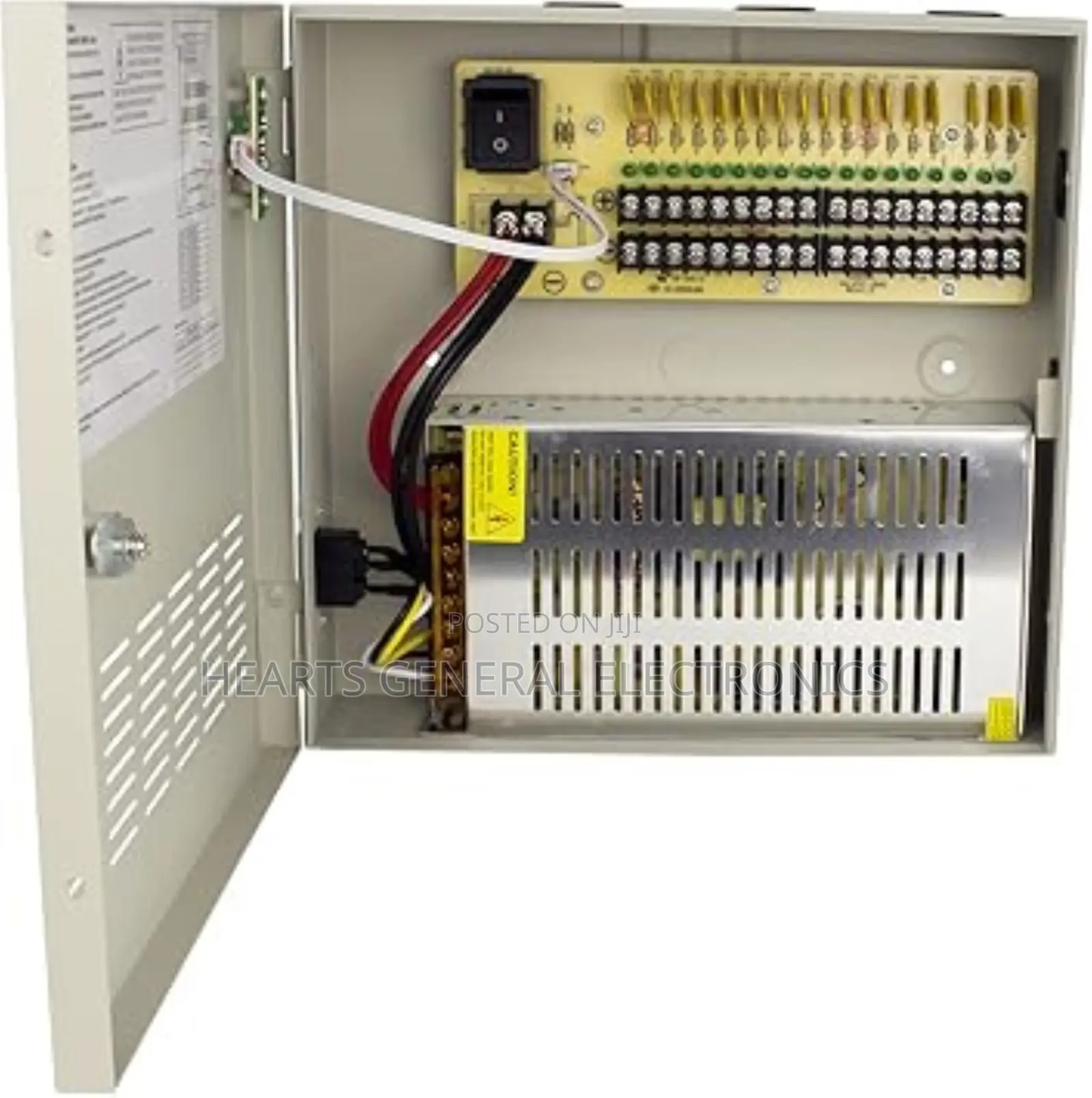 CCTV Power Supply 12v 30amp 18ch