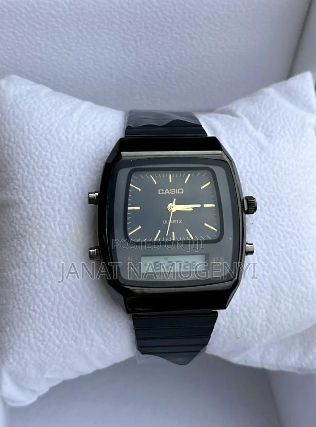 Black Casio Eater Resist Quartz Watch