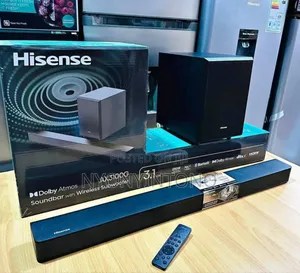 Hisense 3.1ch Sound Bar With Wireless Subwoofer