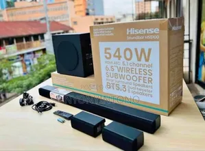 Hisense 5.1ch Hs5100 Sound Bar With Wireless Subwoofer