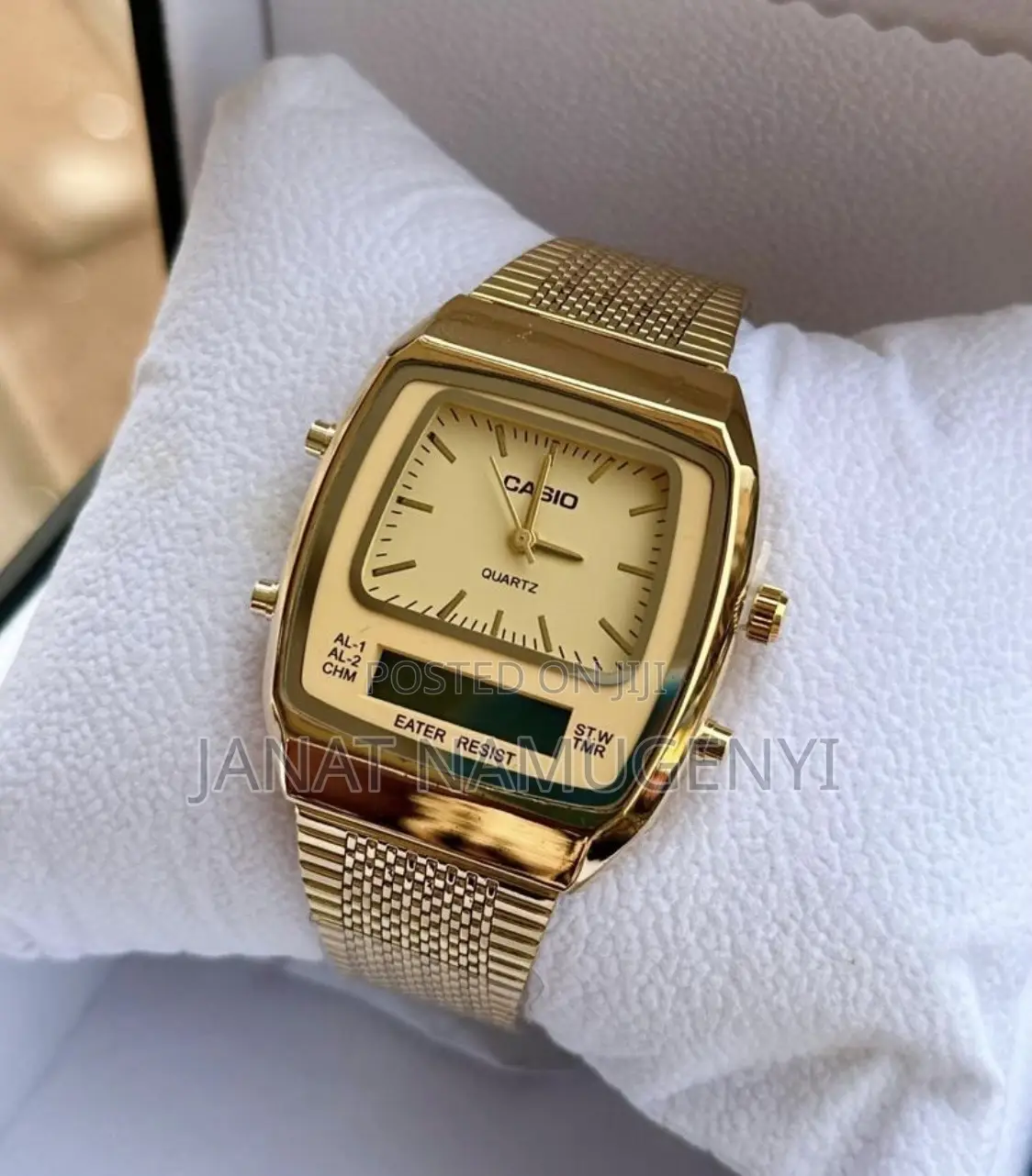 Gold Casio Eater Resist Quartz