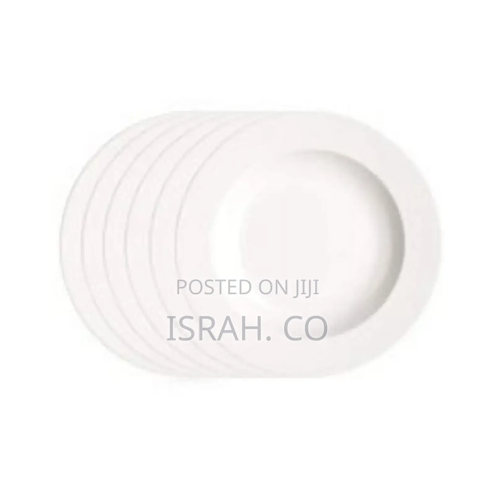 Luminarc 6 Pieces of Luminarc Round Plain Design Plates -