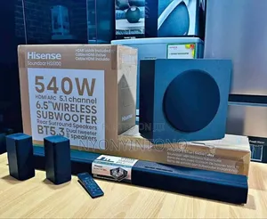 Hisense 5.1ch Hs5100 Wireless Soundbar With 6.5" Subwoofer