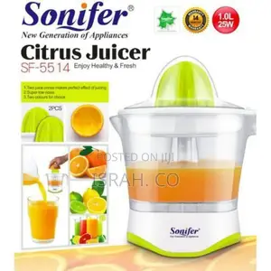 Sonifer Electric Lemon Orange Citrus Juicer Blender -
