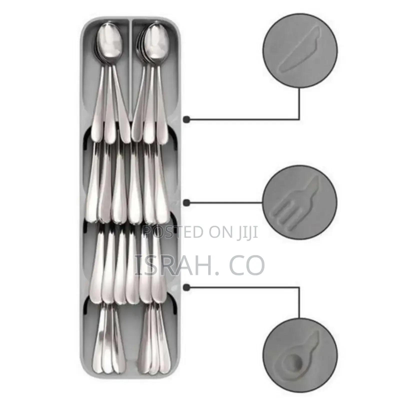 Drawer Store Kitchen Cutlery Knife Fork Spoon