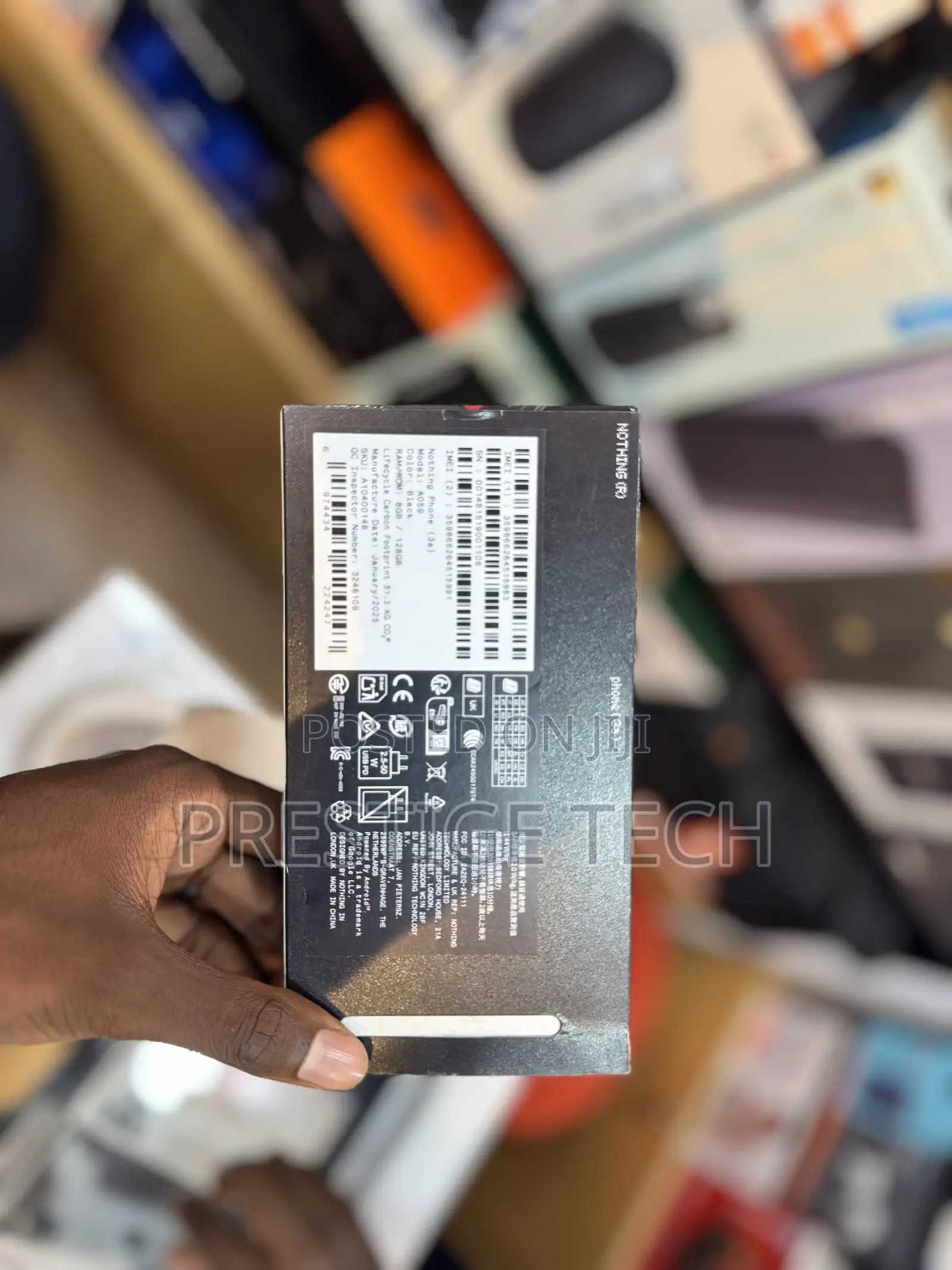 New Nothing Phone 3a 256 GB Black
