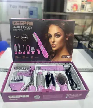Geepas 8 in 1 Hair Styler 750w