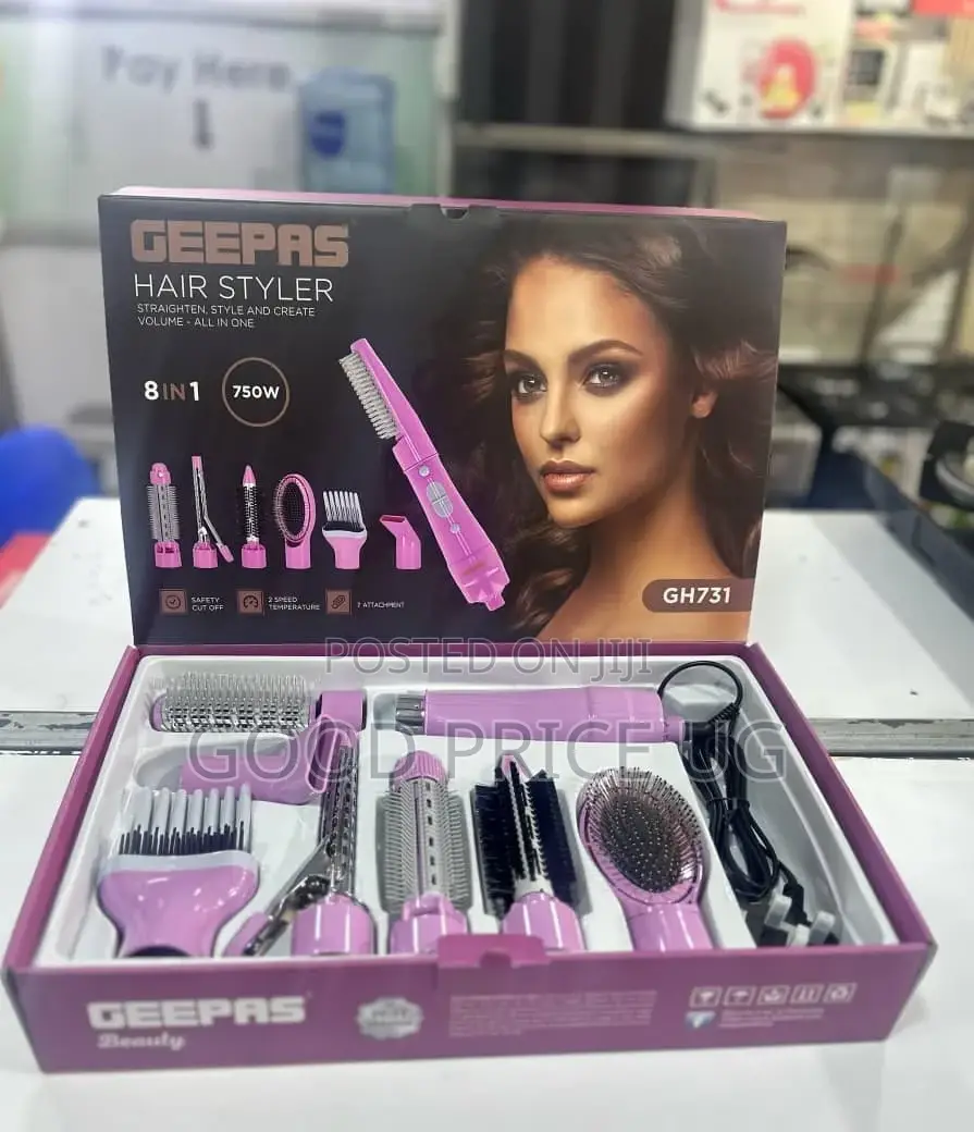 Geepas 8 in 1 Hair Styler 750w