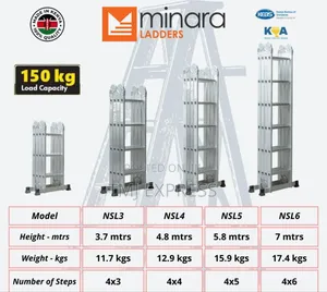 Minara Ladders 4x5