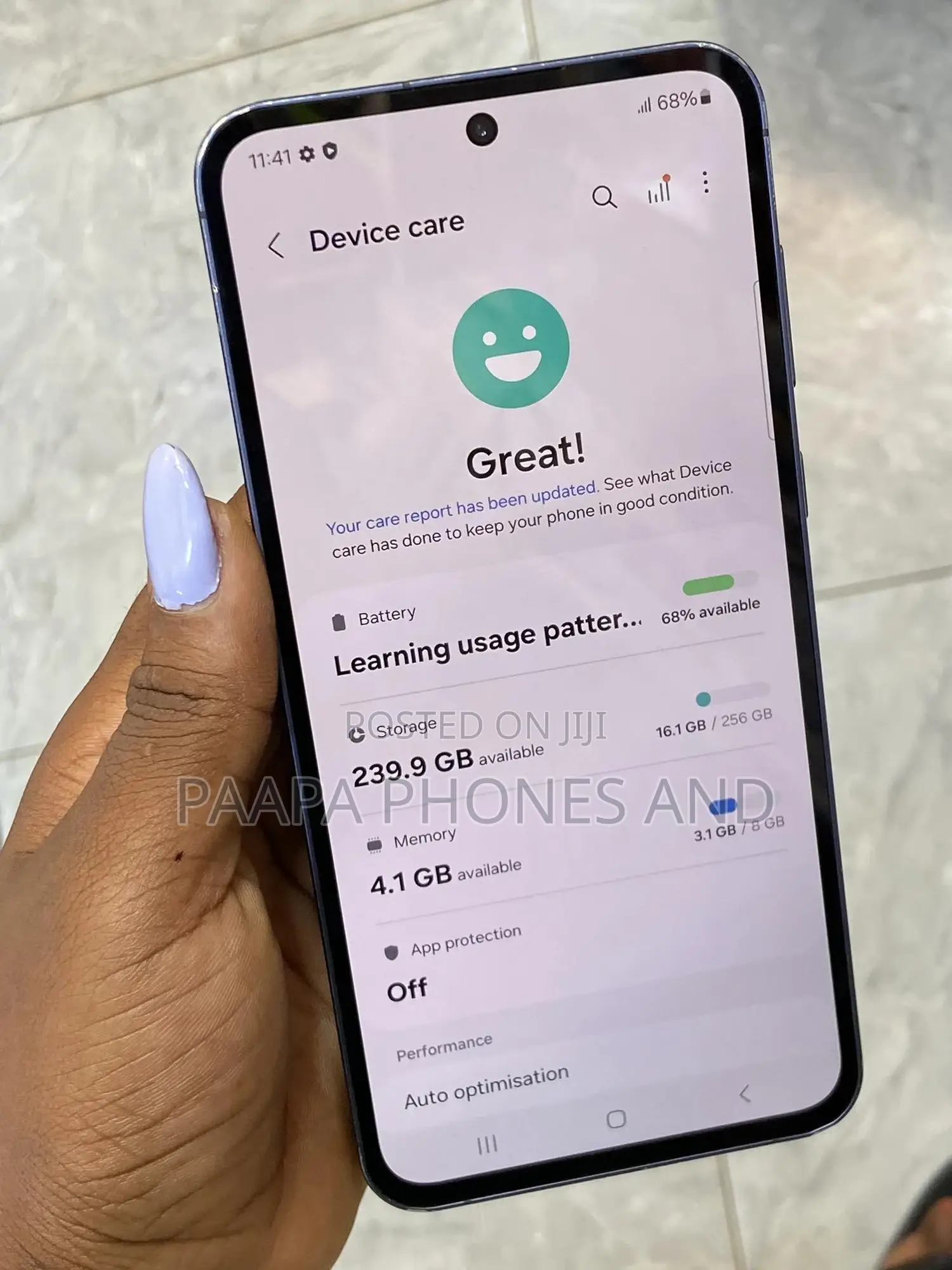 Samsung Galaxy A55 256 GB Blue