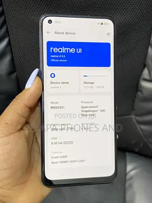Realme 9 128 GB Black