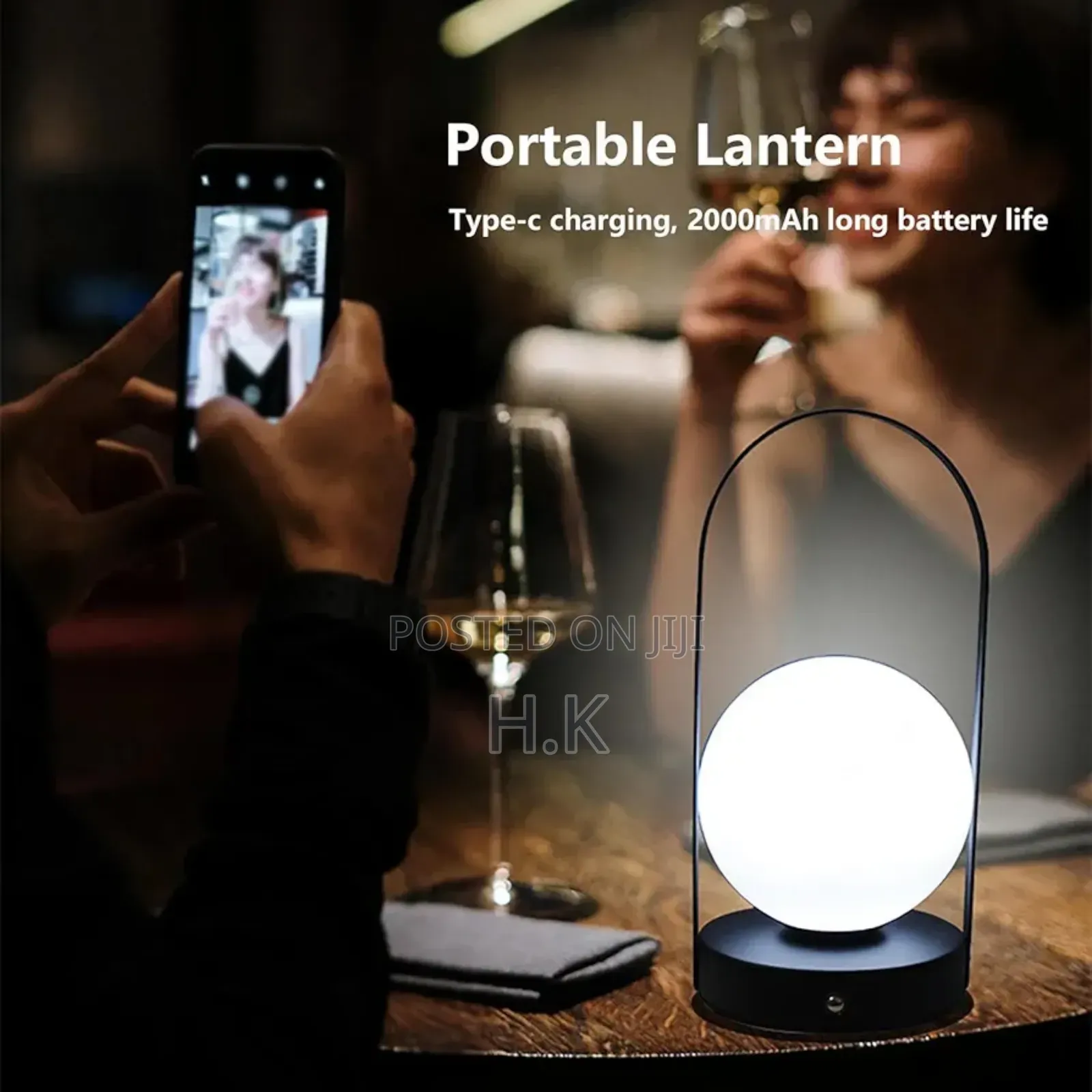 2400mah Lithium Battery Charging Desk Lamp
