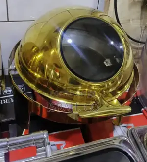 A Gold-Colored Chafing Dish