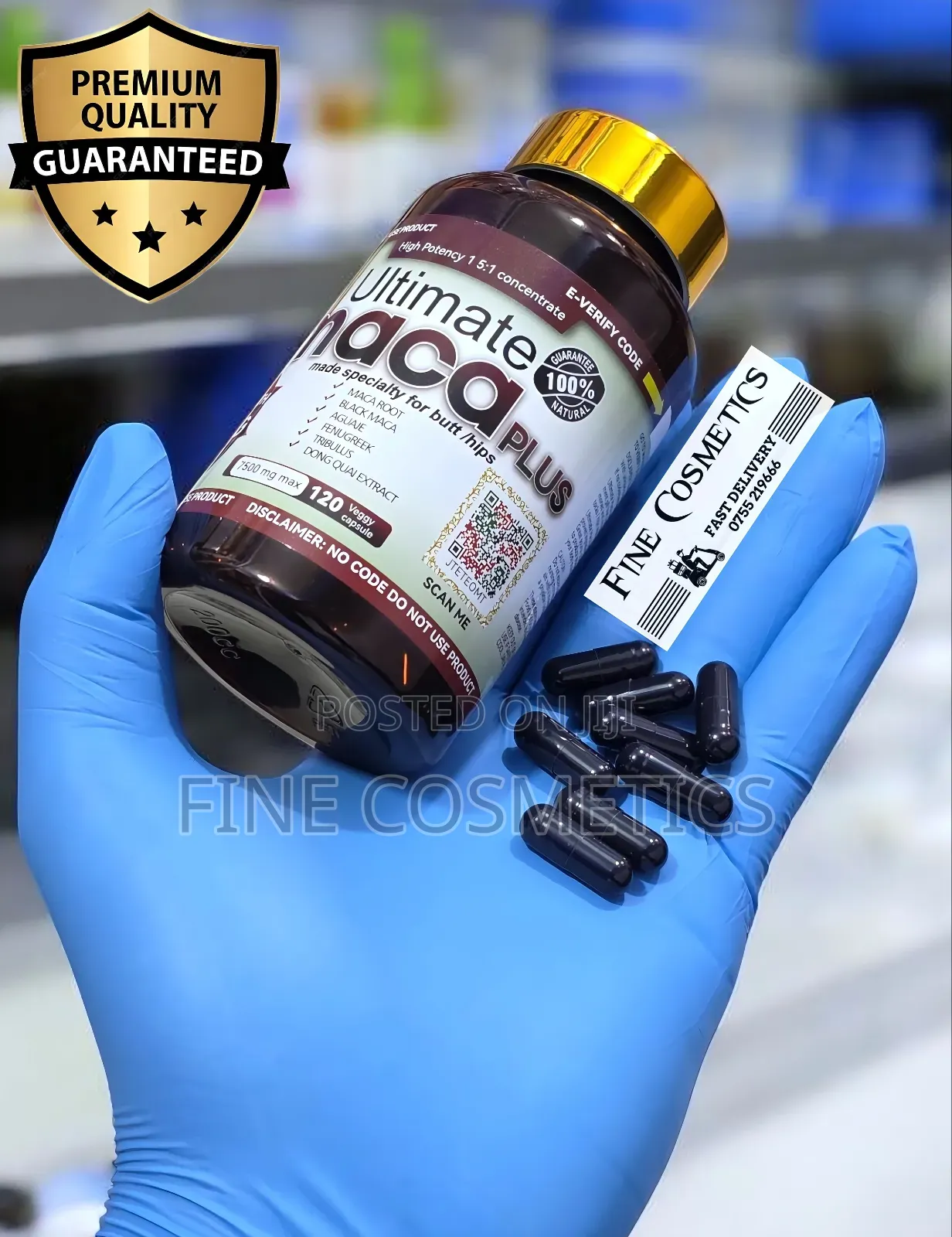 Original Ultimate Maca Plus |Hip and Butt Enlargement 120pcs
