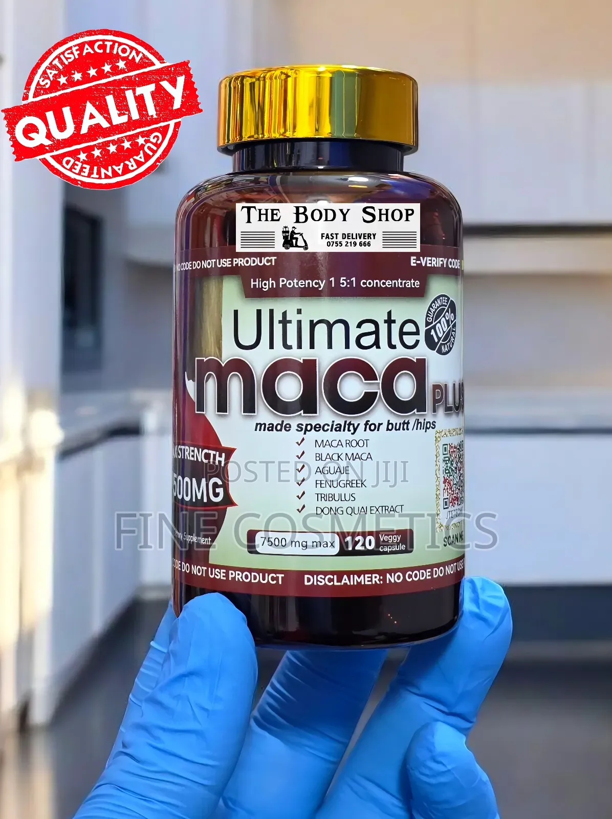 Original Ultimate Maca Plus |Hip and Butt Enlargement 120pcs