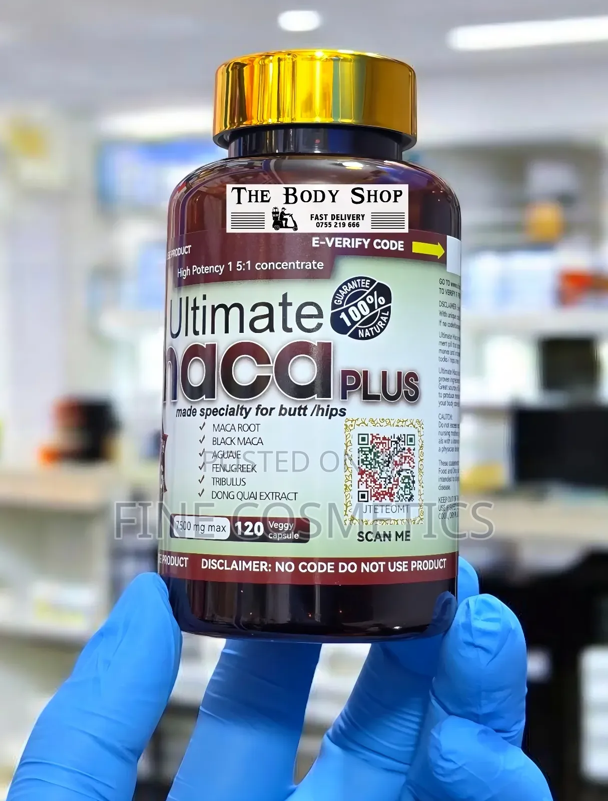 Original Ultimate Maca Plus |Hip and Butt Enlargement 120pcs