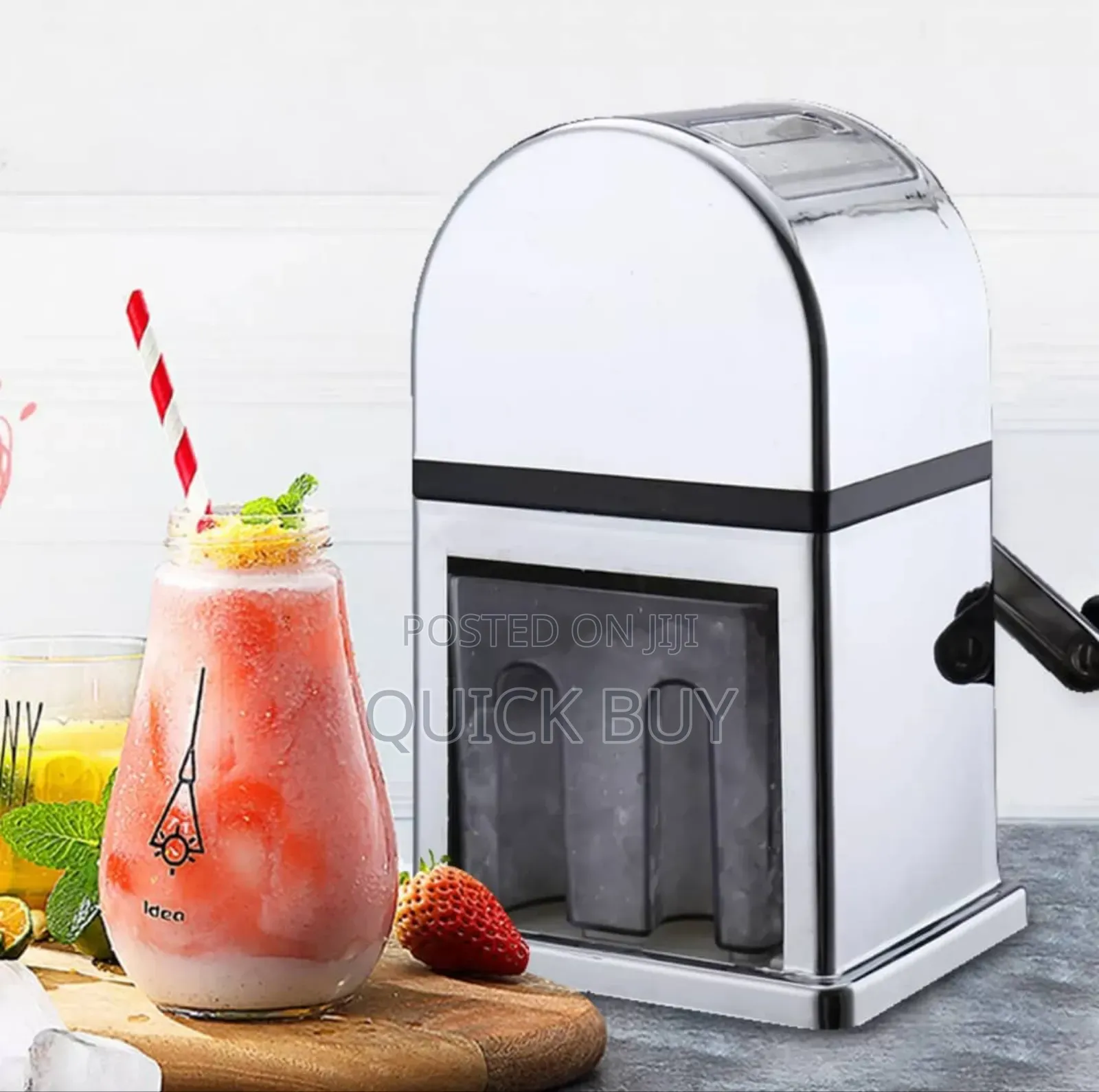 New Manual Stainless Steel Ice Crusher