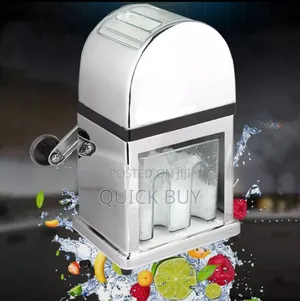 New Manual Stainless Steel Ice Crusher