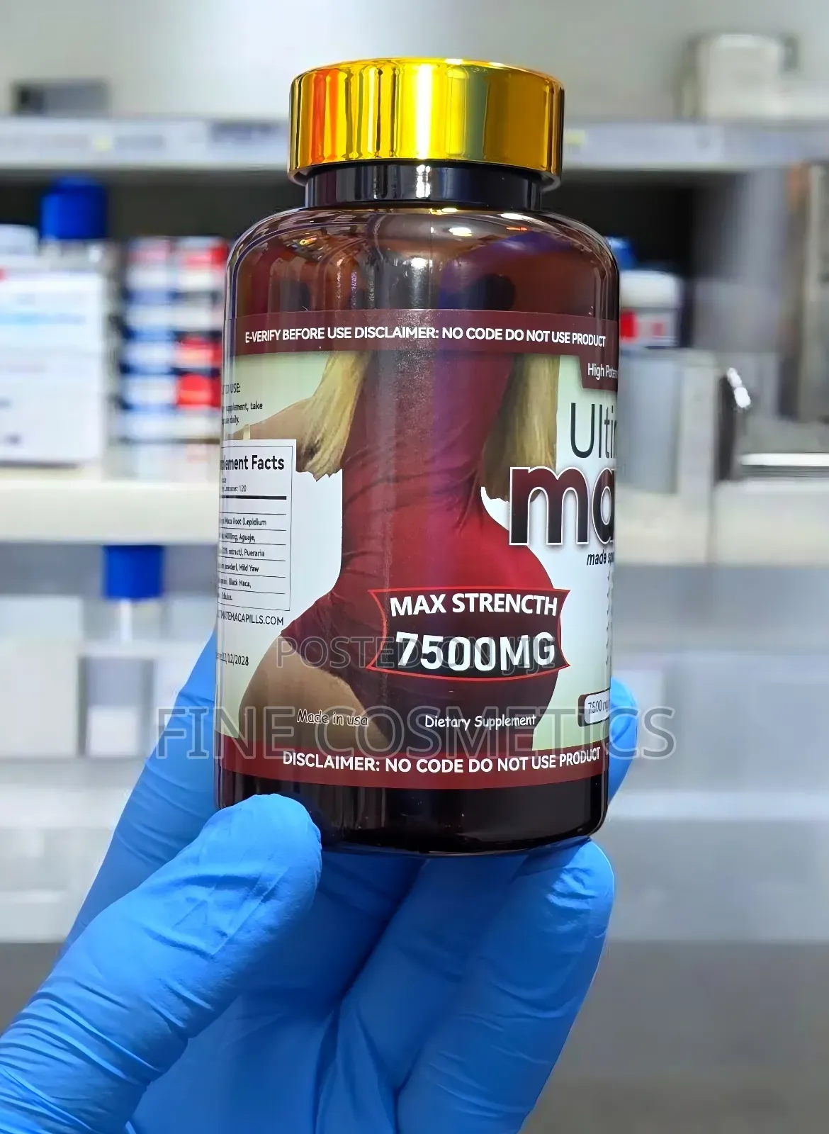 Genuine Ultimate Maca Plus |Hip + Butt Enlargement 120 Pills