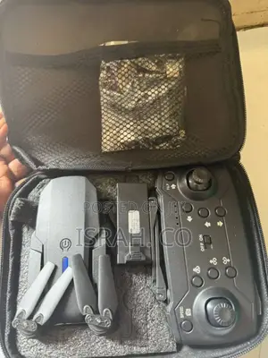 E88 Pro Foldable Drone Inside Its Carrying Case,