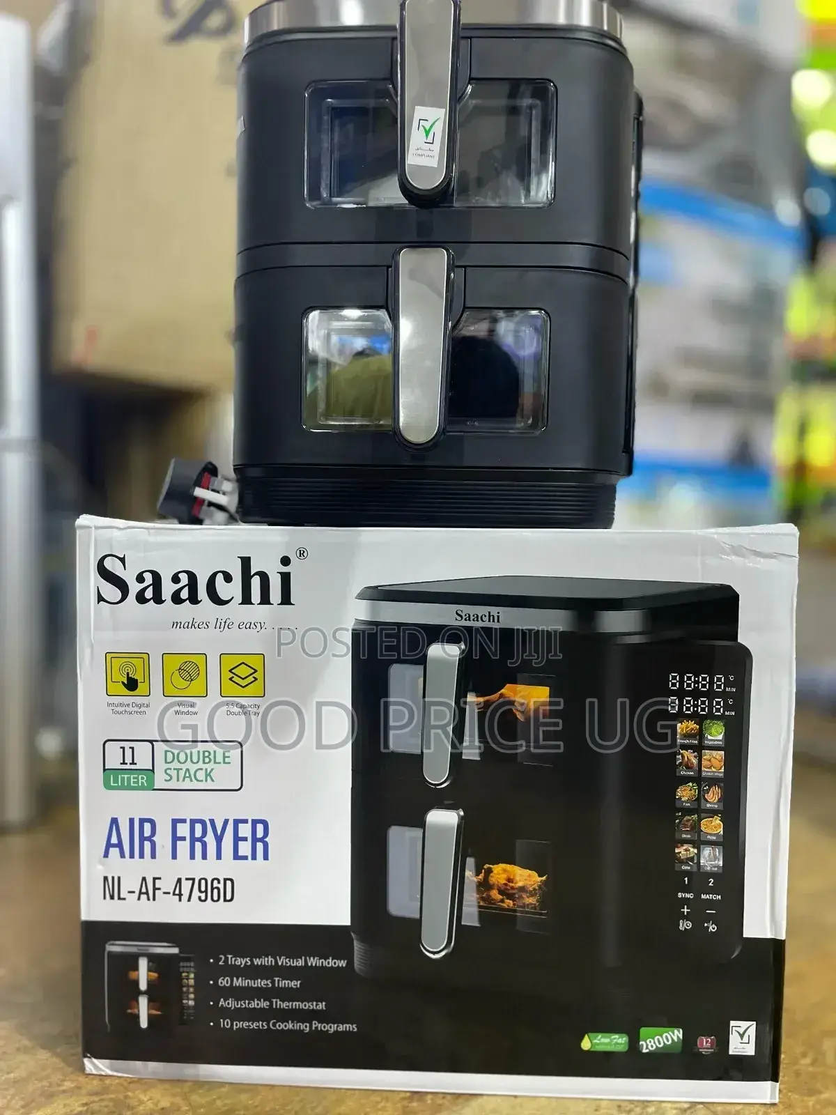 Saachi 11l Air Fryer Nl-Af-4796d
