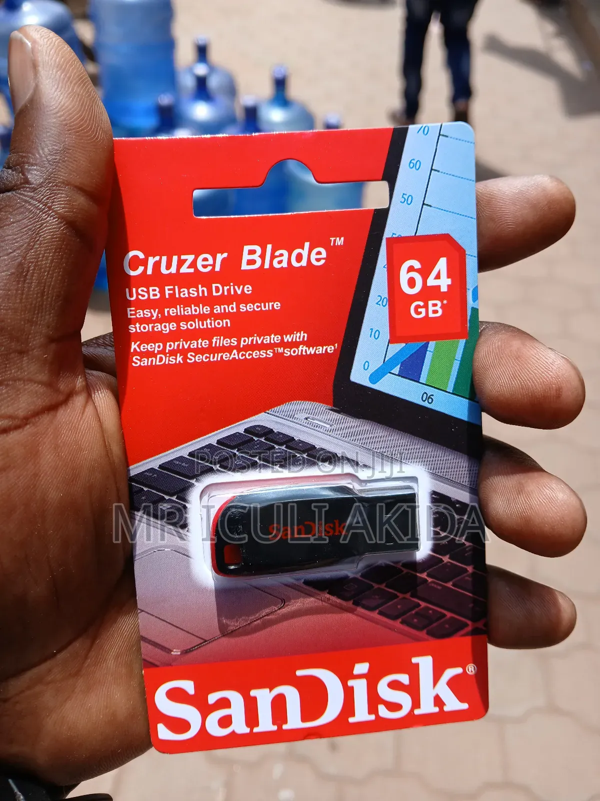 San Disc Cruzer Blade 64gb Usb Flash Drive