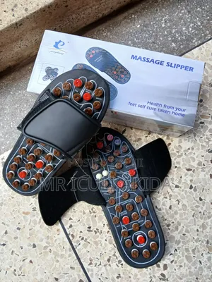 Stronger Antibiotic Healing Magnetc Therapy Massage Slippers