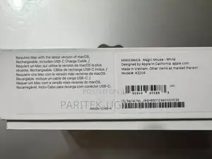 Magic Mouse Multi-Touch Surface - With Usb-C Port