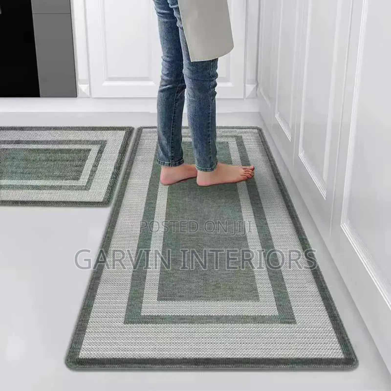 Slip Kitchen Mats 2pcs