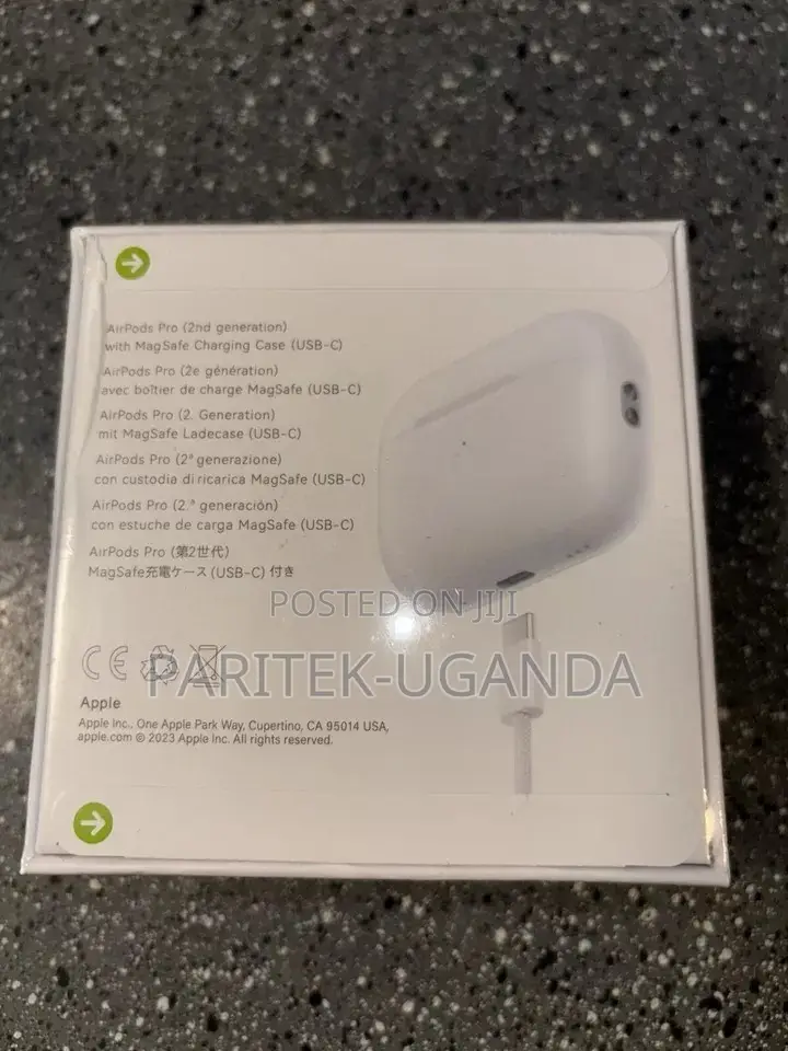 Airpod Pro 2 With Wireless Charging Case Usb‐C