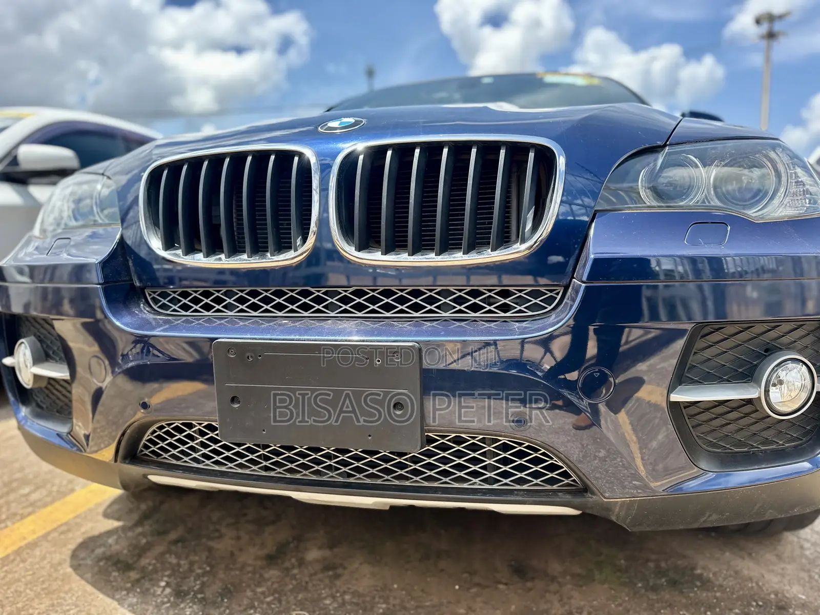 BMW X6 xDrive30d 2011 Blue