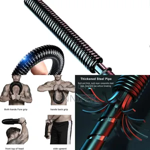 Heavy-Duty 60kg Spring Power Twister Exercise Bar