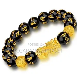 Obsidian Wealth Bracelet