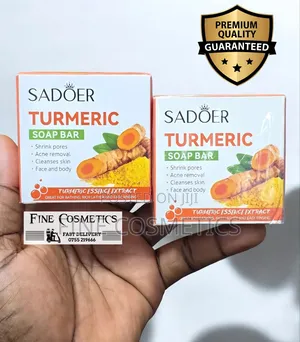 Sadoer Tumeric Acne Cleansing Bar Soap